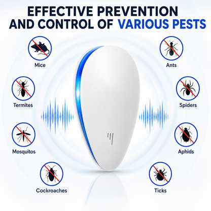 Zelvo Shield | Smart Ultrasonic Pest Repeller