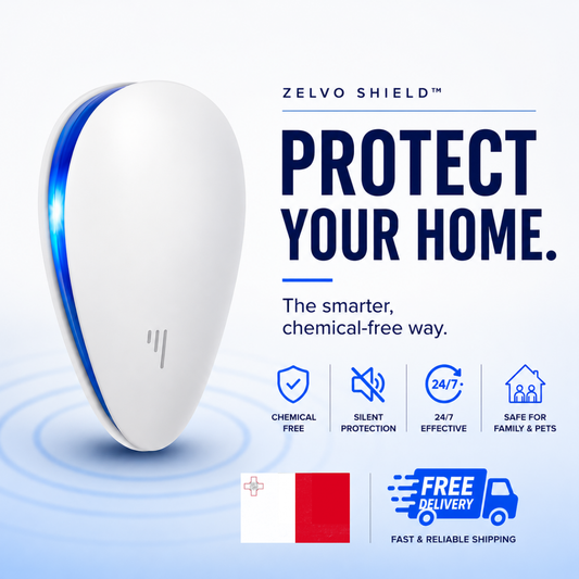 Zelvo Shield | Smart Ultrasonic Pest Repeller